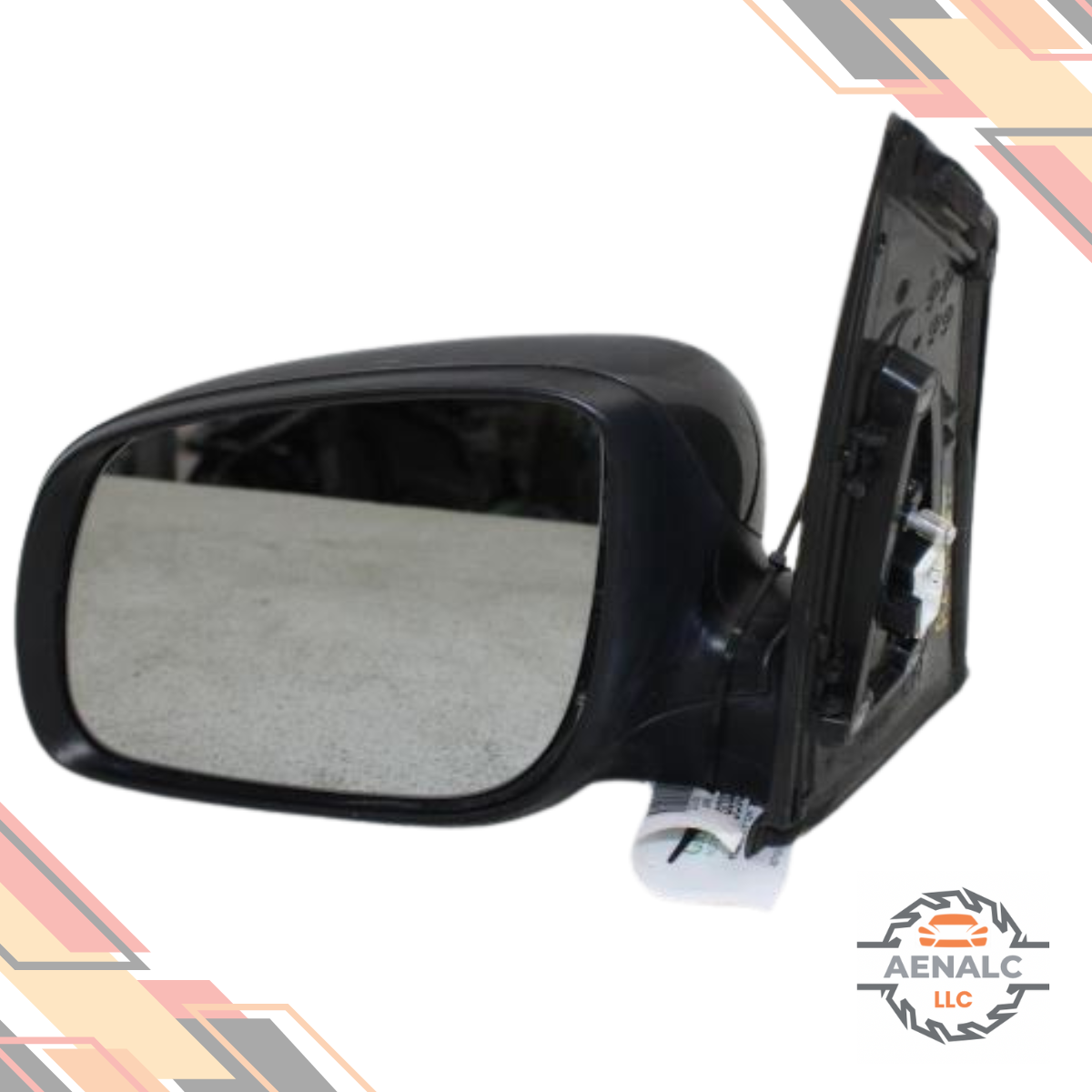 2015–2018 Kia Sedona Driver Left Side View Door Mirror Assembly LH Black 16 17 — view 1