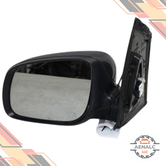 2015–2018 Kia Sedona Driver Left Side View Door Mirror Assembly LH Black 16 17 — view 1