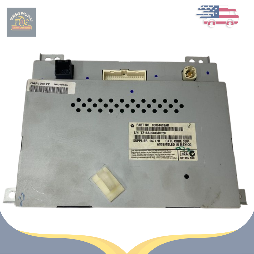 2011–2014 Chrysler 300 Dodge Charger Radio Info Information Display Screen OEM — view 3
