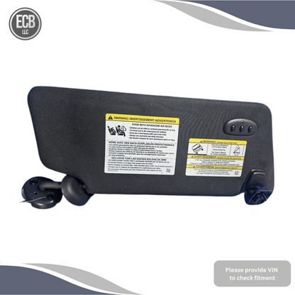 2011–2015 Ford Explorer Driver LH Sun Visor OEM — view 2