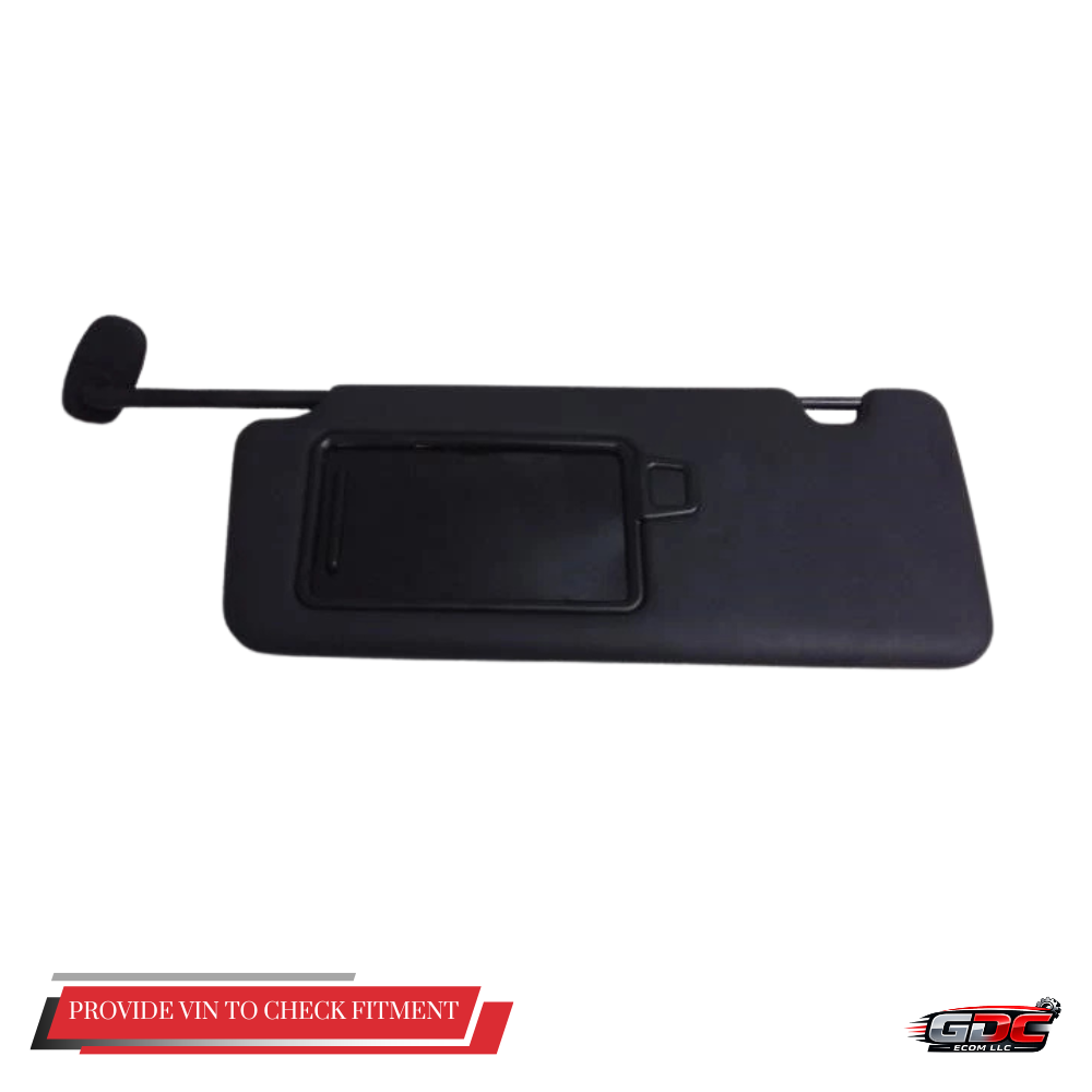 2022–2024 Hyundai Santa Cruz LH Driver Sunvisor with Mirror Black OEM — view 2