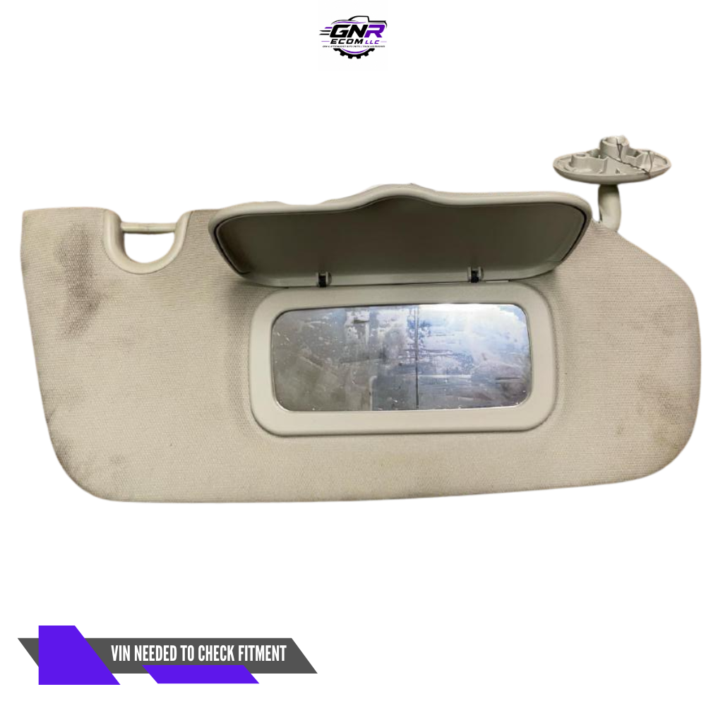 2010–2017 Jeep Compass Passenger Side RH Interior Sun Visor OEM — view 2