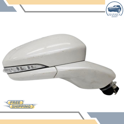 2015–2017 Ford Fusion Right Passenger Side View Door Mirror White RH — view 3