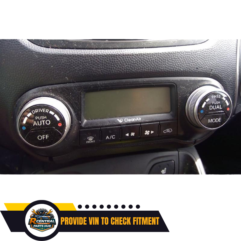 2010–2013 Hyundai Tucson A/C AC Automatic Temperature Control Unit — view 2