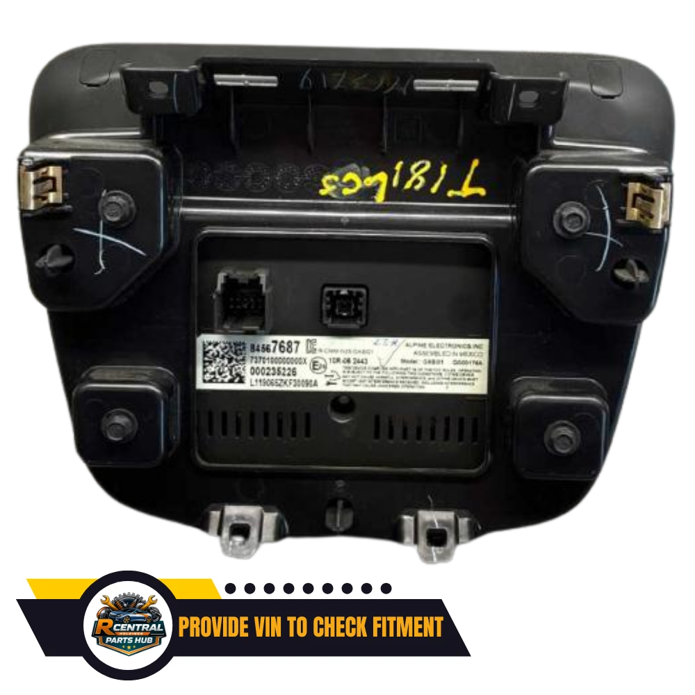 2019–2023 Chevrolet Malibu Dash Mounted Information Display Screen OEM — view 2
