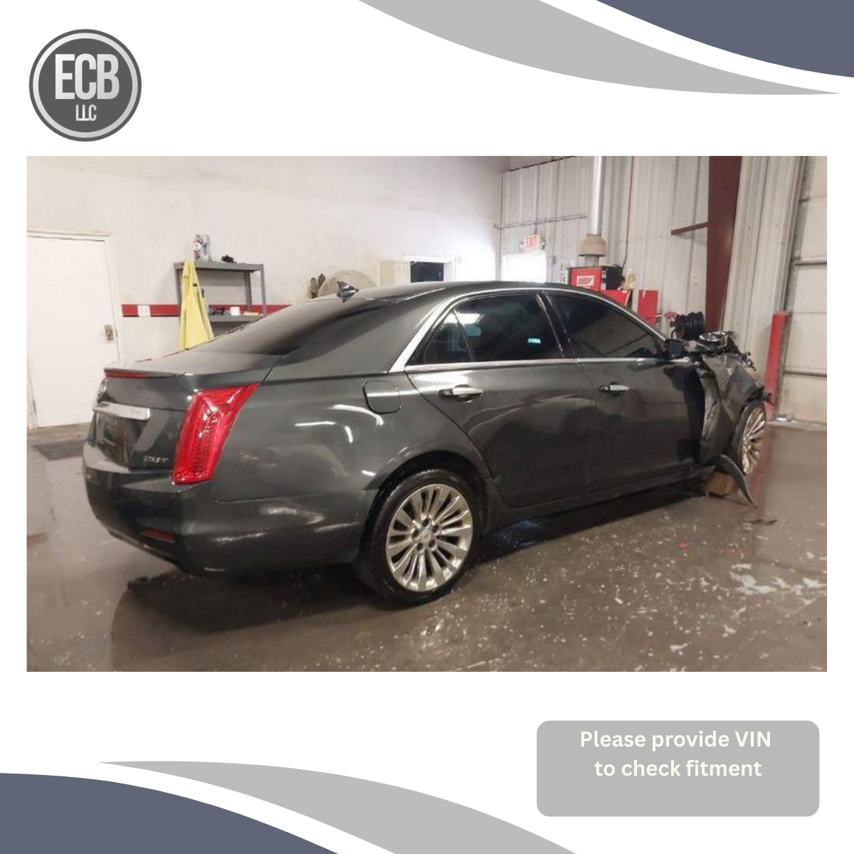 2014–2019 Cadillac CTS Right Passenger Tail Light Assembly OEM — view 4