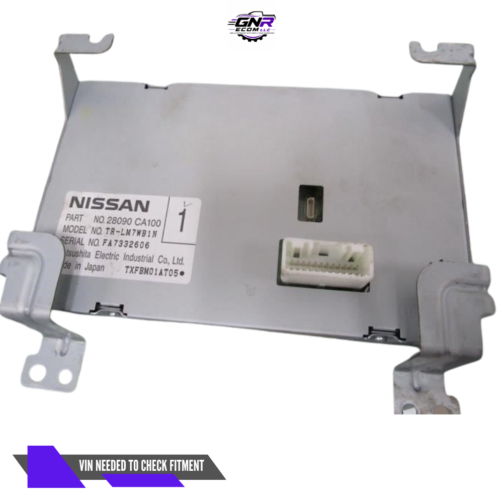 2004–2007 Infiniti QX56 Front Center Dash Mounted Display Screen Navigation OEM — view 2