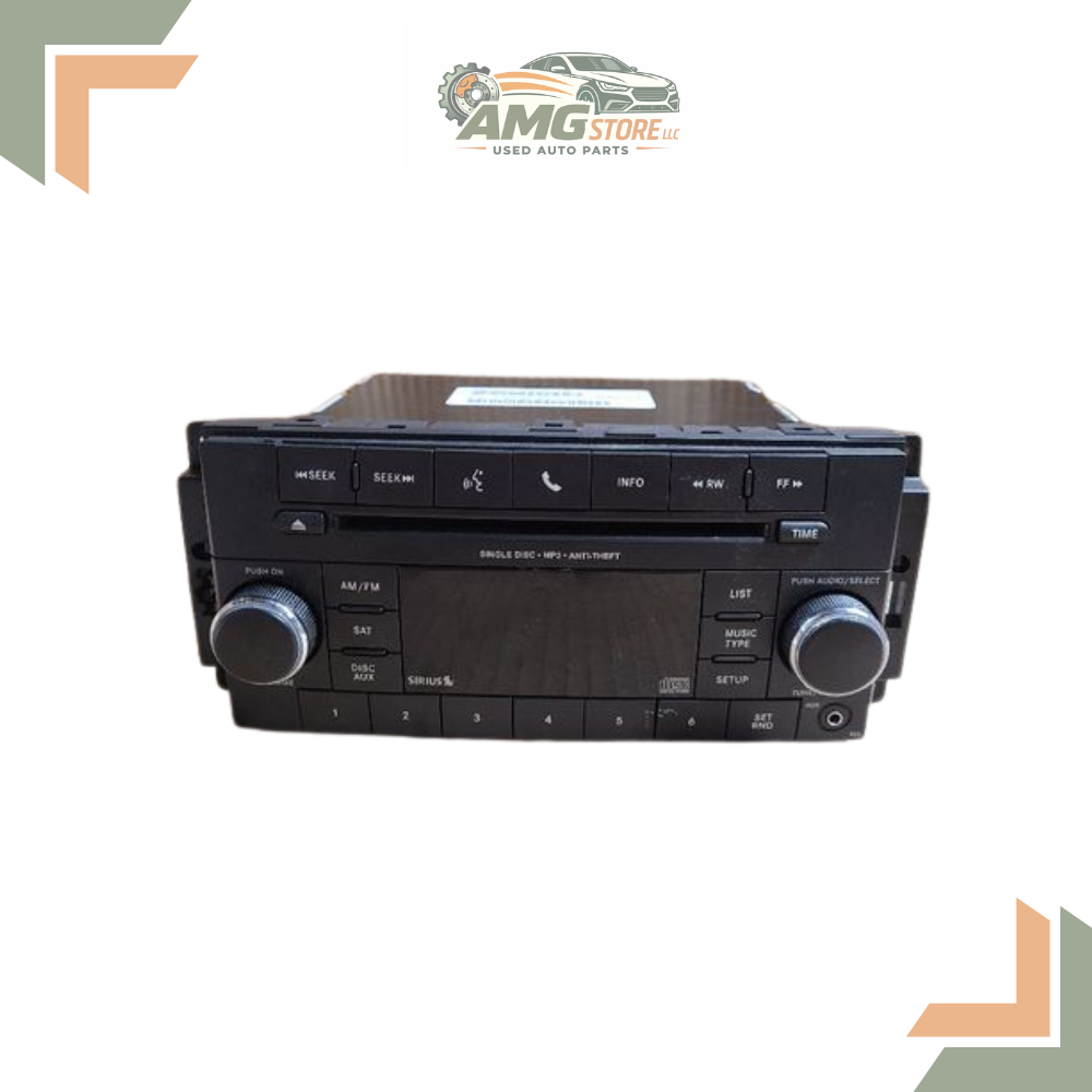 2012–2017 Jeep Patriot AM-FM-CD-MP3 Player Satellite Radio Receiver ID RES — view 1