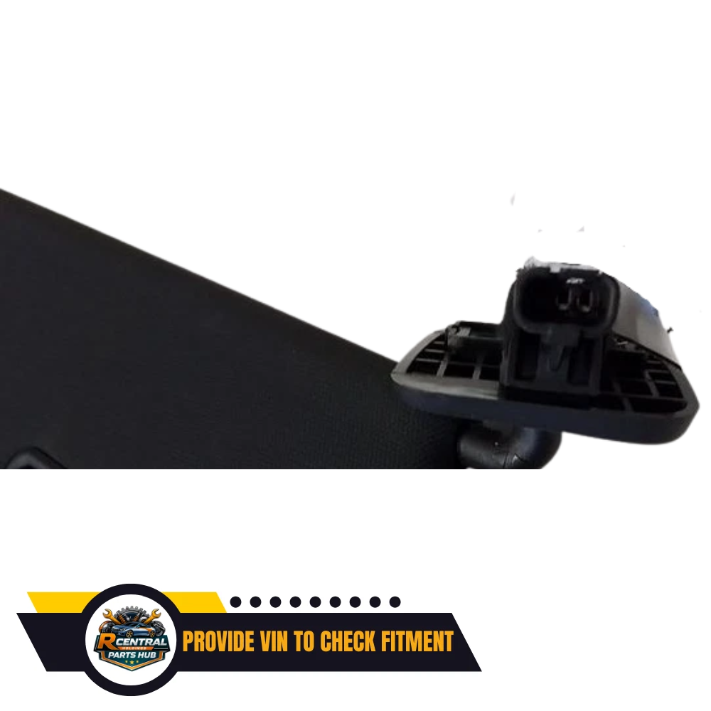 2019–2023 Dodge Ram 1500 Right Passenger Side Sun Visor Illumination Black OEM — view 4