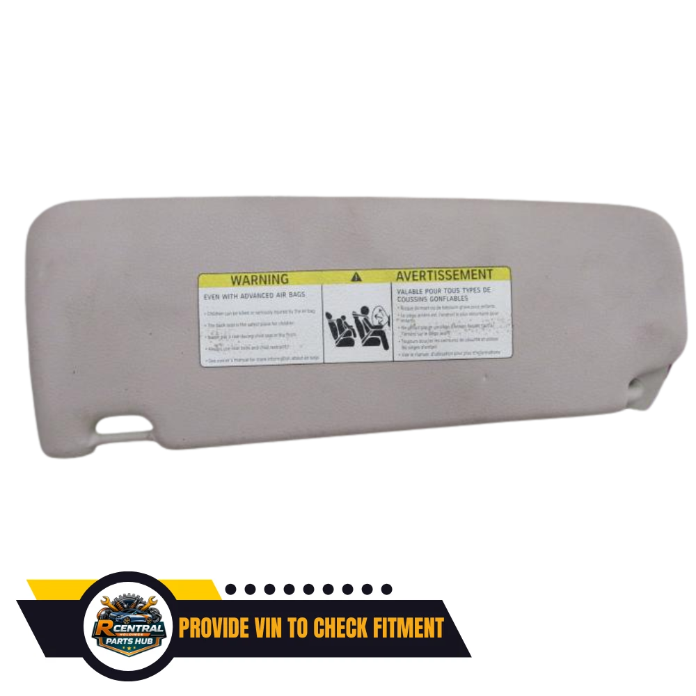 2011–2016 BMW 528 535 550 Passenger RH Sun Visor OEM — view 3