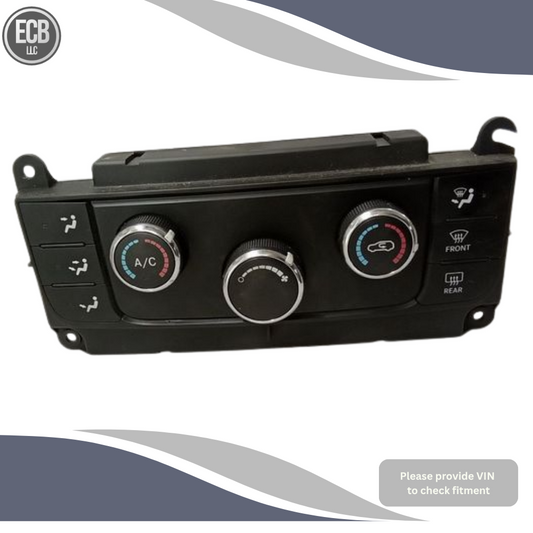 2011–2013 Jeep Grand Cherokee A/C Heater Climate Manual Temperature Control OEM — view 1