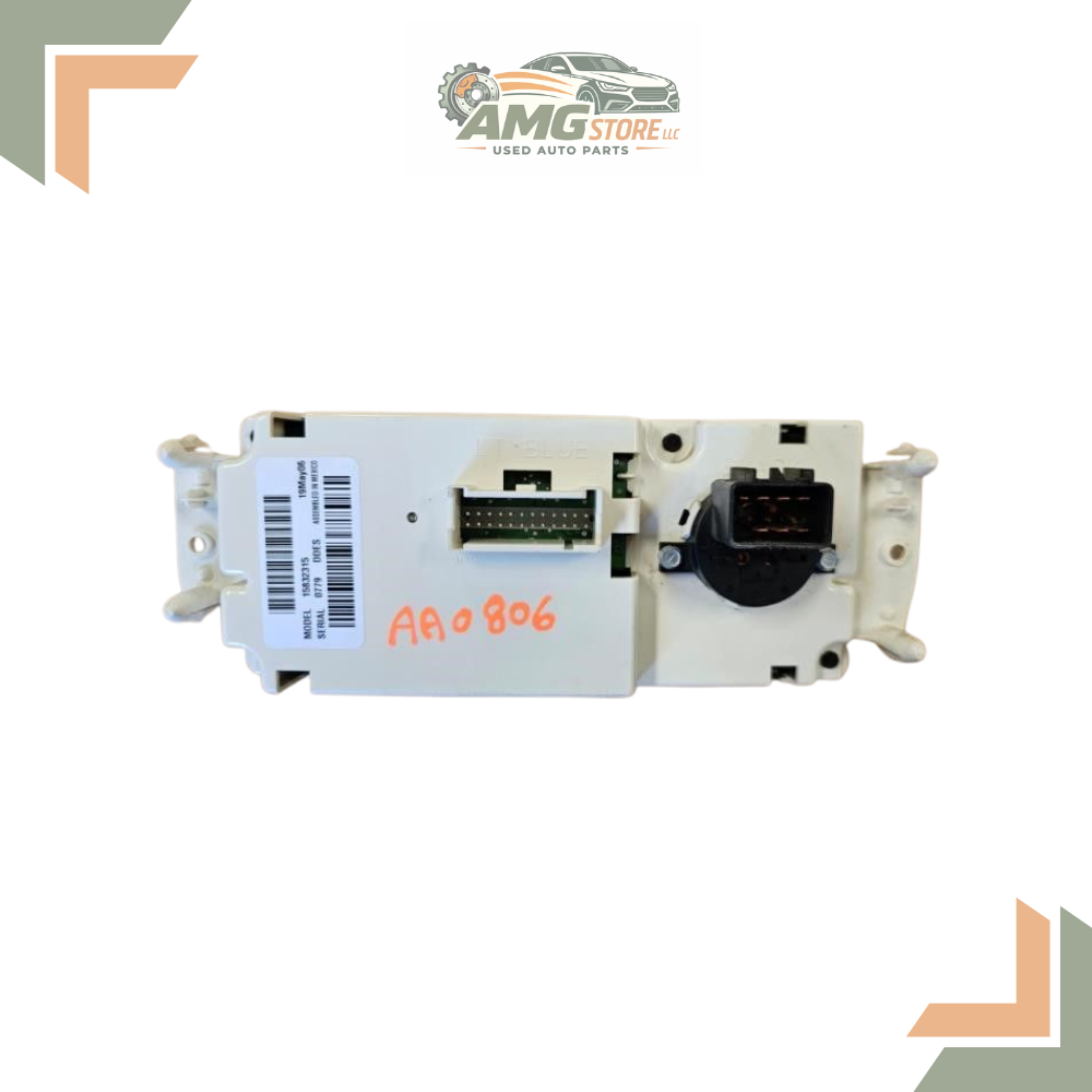 2005–2007 Chevrolet Silverado 1500 2500 3500 A/C Heater Manual Climate Control OEM — view 3