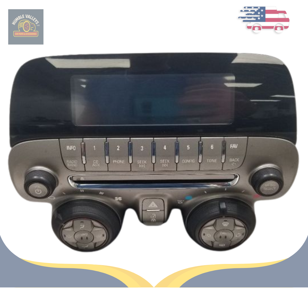 2010–2012 Chevrolet Camaro Radio Control Panel KA1 10 11 12 — view 1