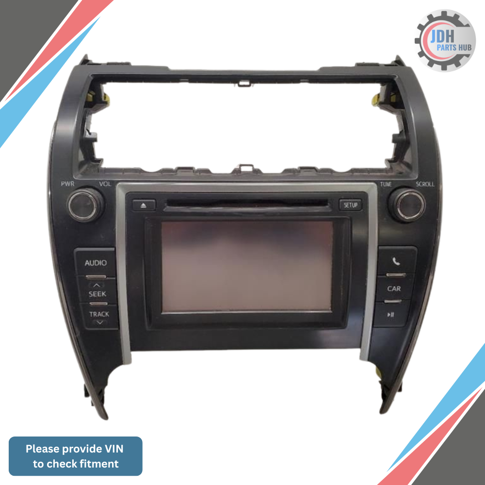 2013–2014 Toyota Camry AM/FM CD Player Radio Receiver ID 57076 Factory OEM — view 1