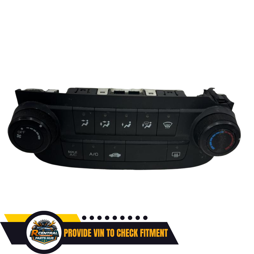 2007–2009 Honda CRV A/C AC Heater Temperature Controls — view 4