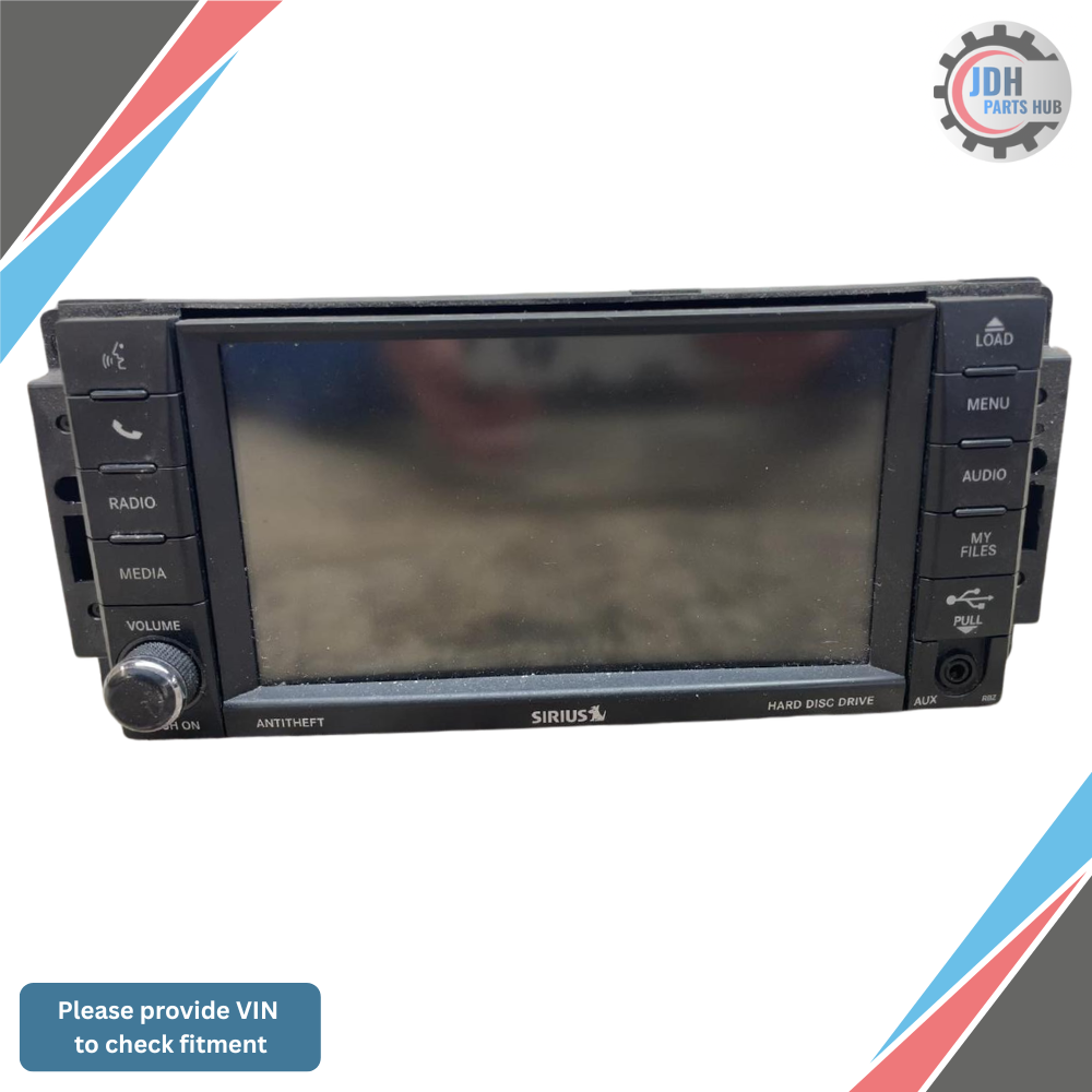 2012–2020 Dodge Caravan AM FM Radio Receiver With Display Screen OEM — view 1