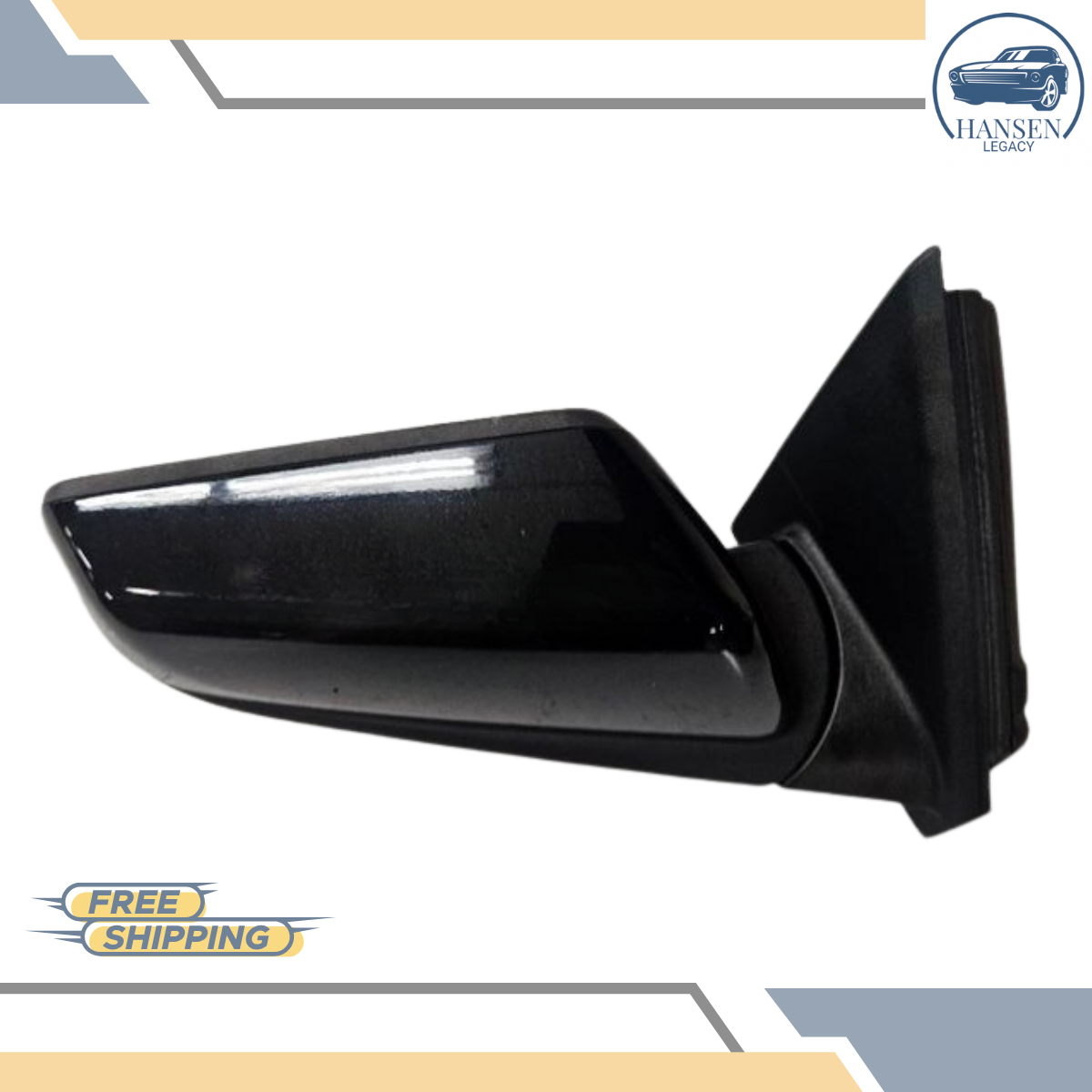 2018–2020 Chevrolet Equinox Passenger Right Side Door Mirror Black RH — view 4