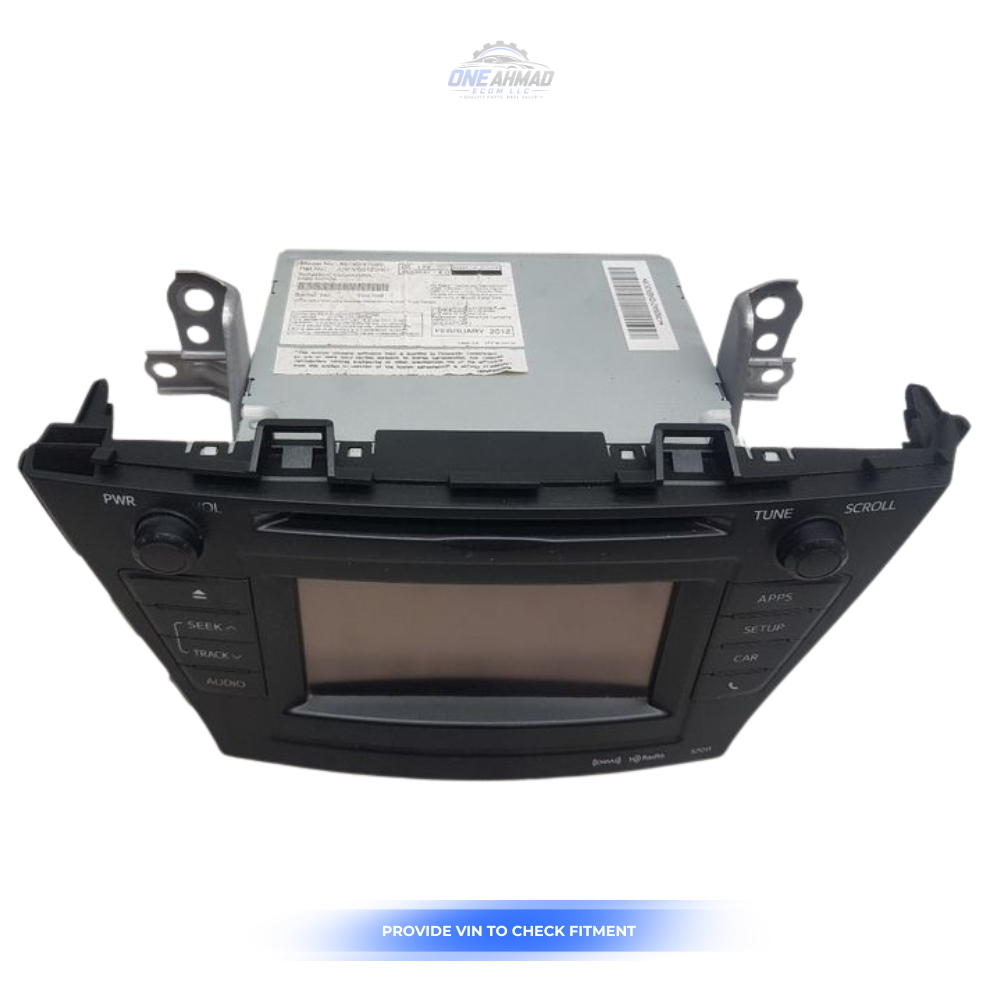2012–2014 Toyota Prius Radio Receiver ID 57011 OEM — view 2