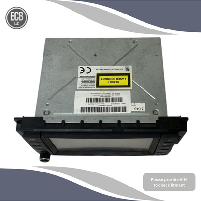 2008–2010 Chrysler Jeep Dodge AM-FM-DVD Radio Display Receiver Satellite Rer OEM — view 2