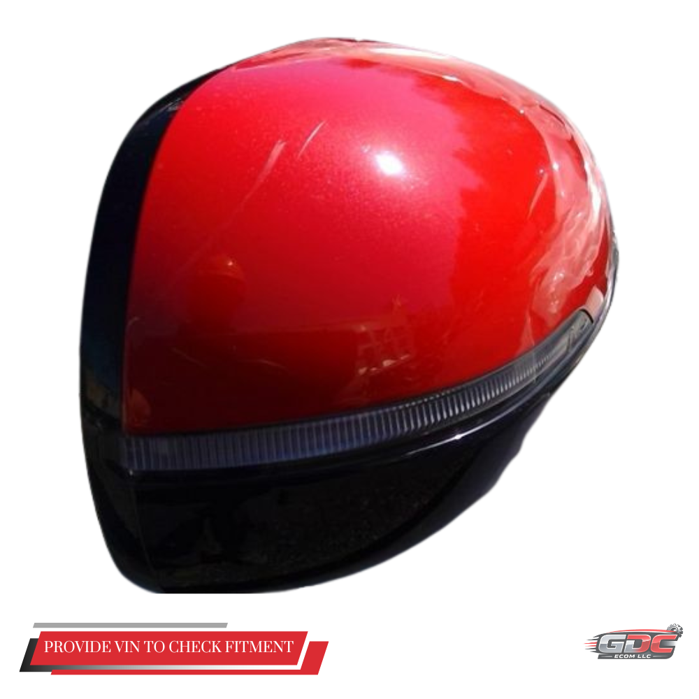 2020–2023 Kia Soul Right Passenger Side Mirror Assembly OEM Red — view 2