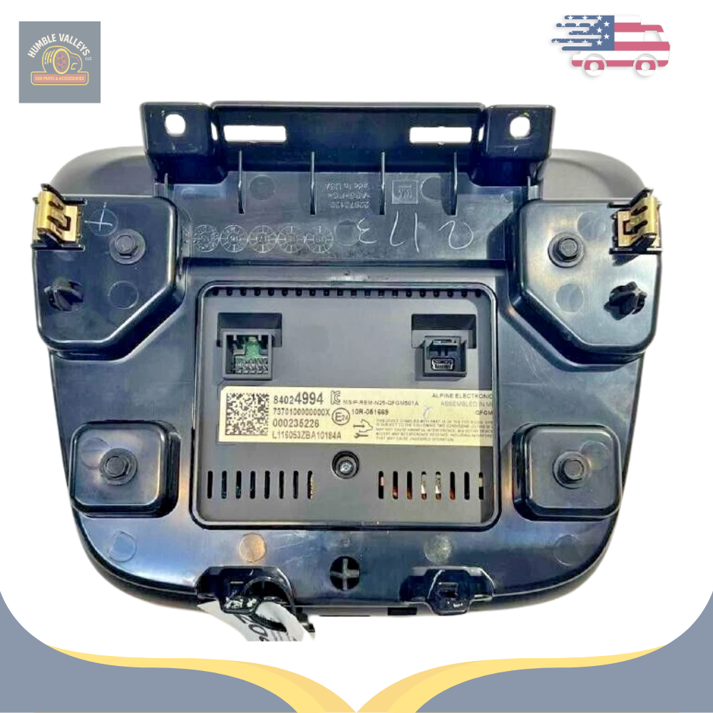 2016–2017 Chevrolet Malibu or VOLT Radio Display Screen Audio Controller 8 inch OEM — view 3