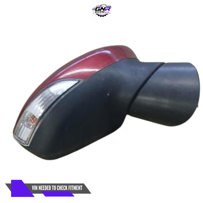 2011–2019 Ford Fiesta Right Passenger Side Door Mirror Red Heated OEM — view 1