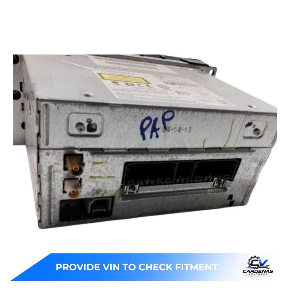 2013 Chrysler 200 AM-FM-CD-DVD-H<wbr/>DD Navigation UConnect Radio RHR OEM 13 — view 4