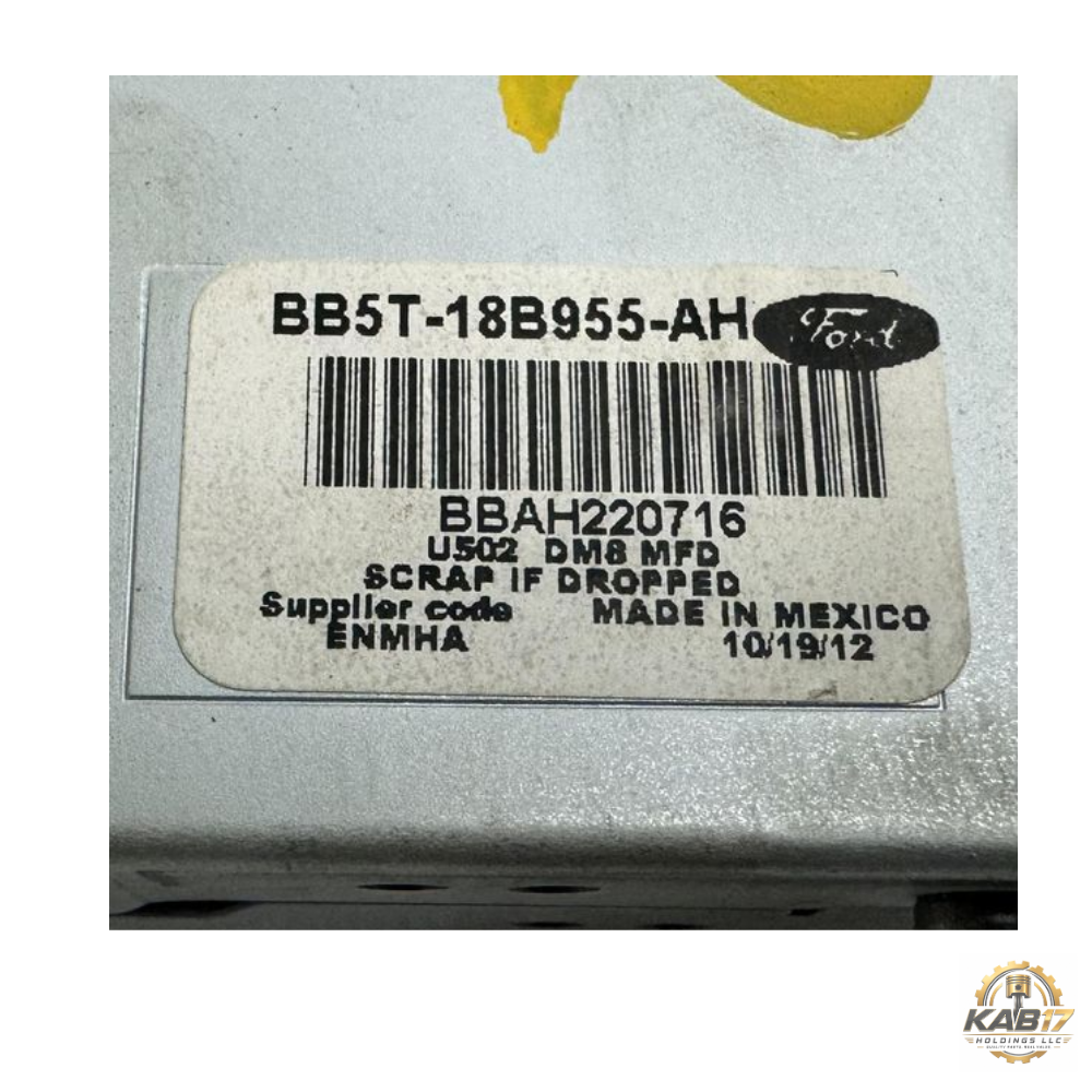 2011–2013 Ford Explorer Navigation Radio Display Screen OEM — view 3