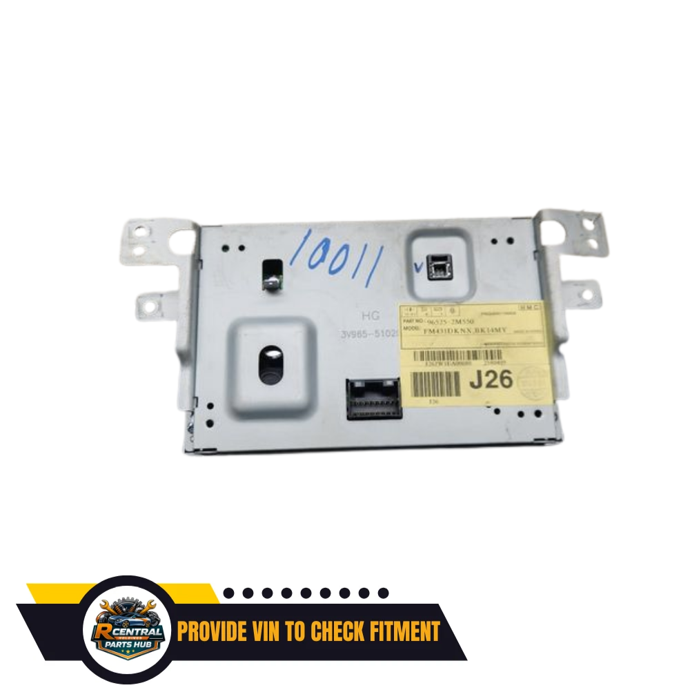2013–2016 Hyundai Genesis Coupe Radio Navigation Information Display Screen OEM — view 2