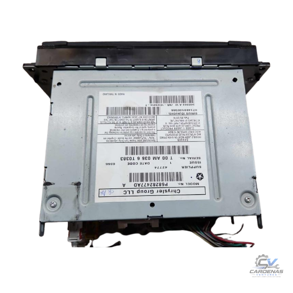 2013–2017 Jeep Compass AM FM Radio Receiver Navigation With Display Screen OEM — view 4