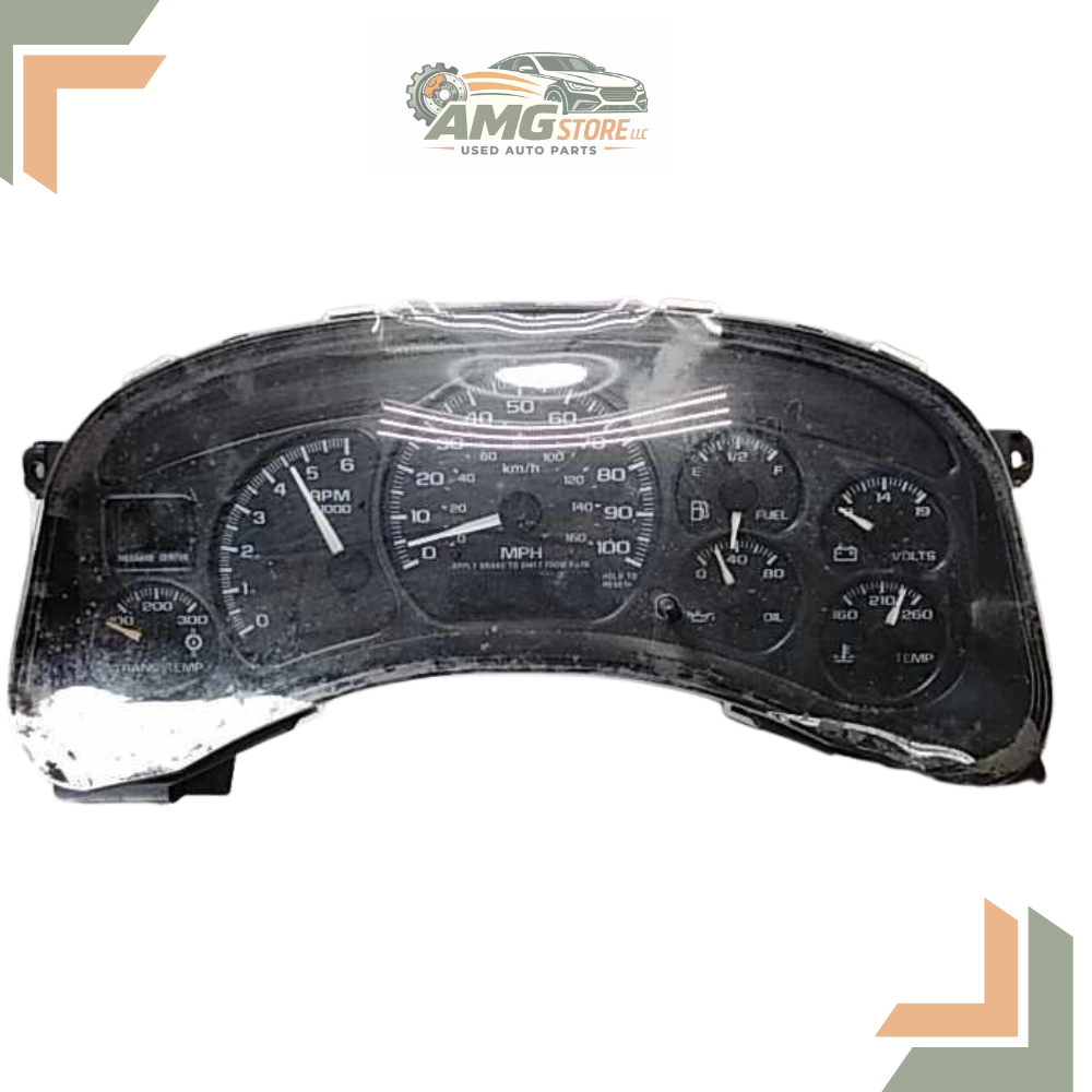 2001–2002 Chevrolet Silverado 2500 Speedometer Head Cluster OEM — view 1