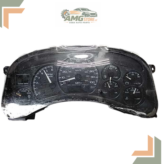 2001–2002 Chevrolet Silverado 2500 Speedometer Head Cluster OEM — view 1