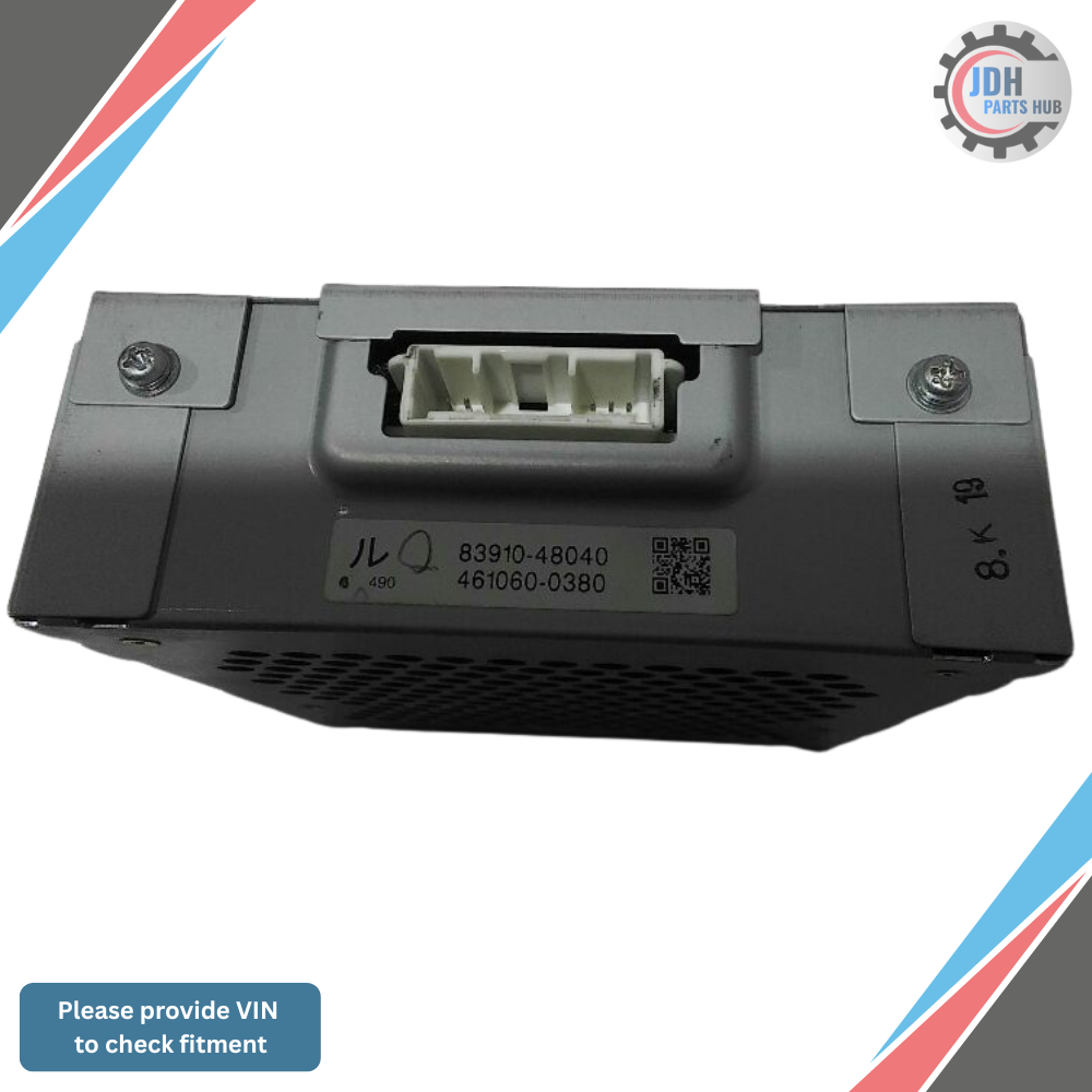 2009–2010 Toyota Highlander Upper Dash Information Display Screen OEM — view 3