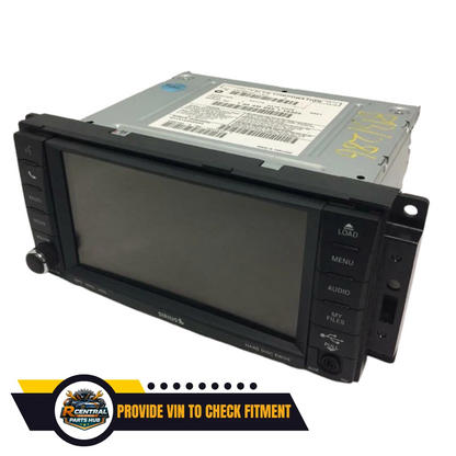 2011–2014 Chrysler 200 Radio Display Receiver AM FM CD DVD SAT Face ID RBZ OEM — view 1