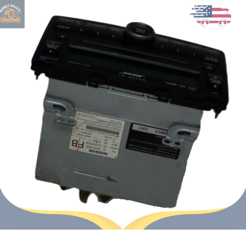 2008–2009 Nissan Rogue Bose AM-FM-6 disc CD Radio Receiver Unit 08 09 Tested — view 4