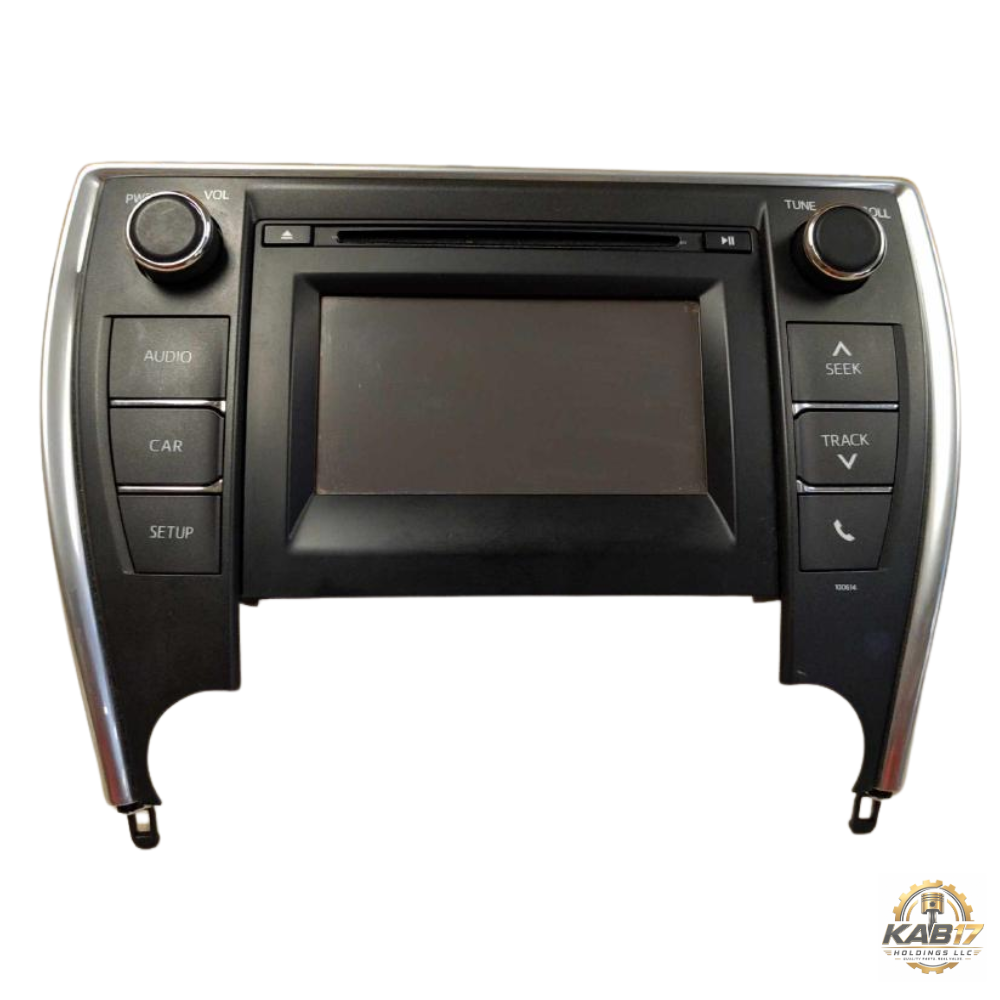 2016–2017 Toyota Camry CD Player Radio with Dash Display Screen 100614 OEM 16 17 — view 1