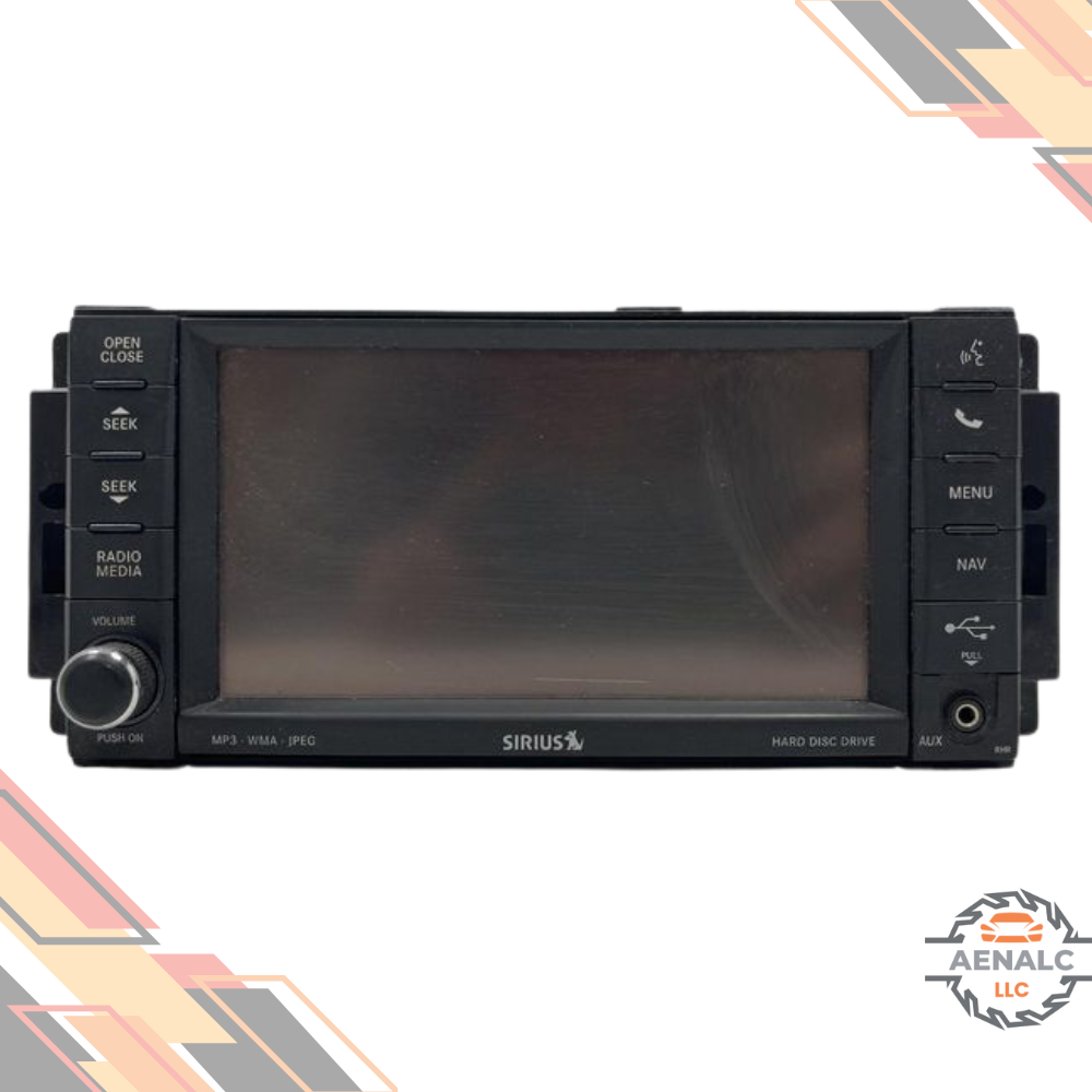 2011–2012 Chrysler 200 Navigation XM MP3 Radio RHR OEM — view 1