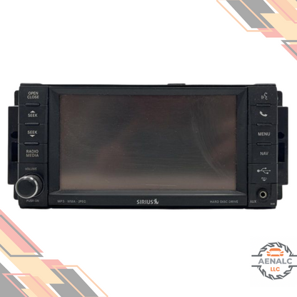 2011–2012 Chrysler 200 Navigation XM MP3 Radio RHR OEM — view 1