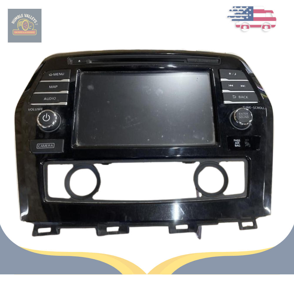 2016–2017 Nissan Maxima Navigation Display Radio Receiver OEM 16 17 — view 1