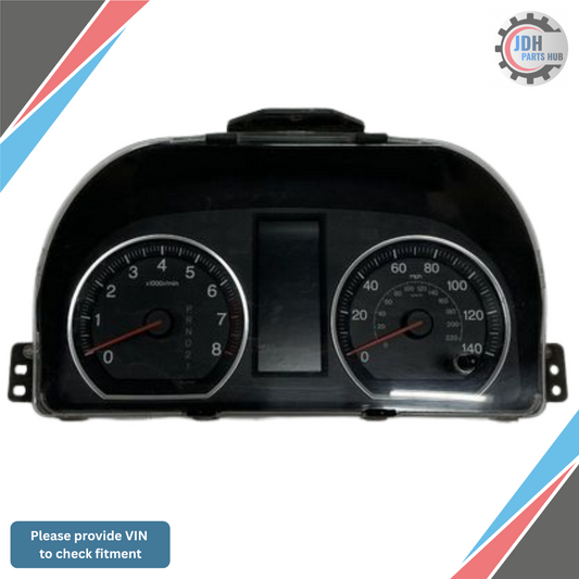 2007–2009 Honda CR-V AWD Speedometer Instrument Cluster US market (MPH) OEM — view 1