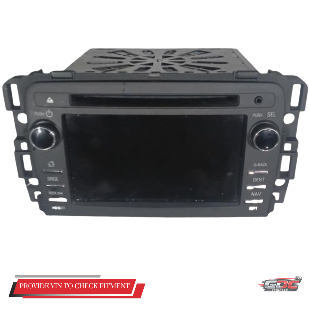 2016–2017 Chevrolet Traverse Radio Receiver Navigation With Display Screen OEM — view 1