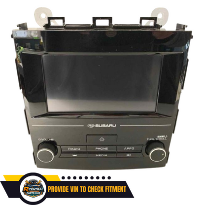 2017–2018 Subaru Impreza Radio Receiver without Navigation 2.0L ID 86201FL60A OEM — view 1
