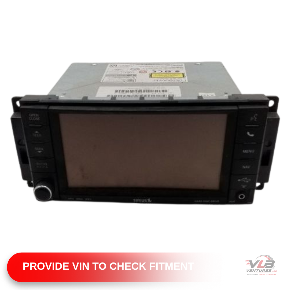 2013 Chrysler 200 AM-FM-CD-DVD-H<wbr/>DD Navigation UConnect Radio RHR OEM 13 — view 1