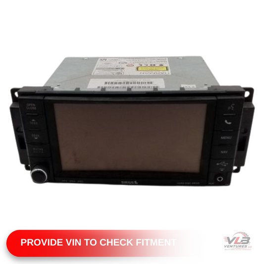 2013 Chrysler 200 AM-FM-CD-DVD-H<wbr/>DD Navigation UConnect Radio RHR OEM 13 — view 1