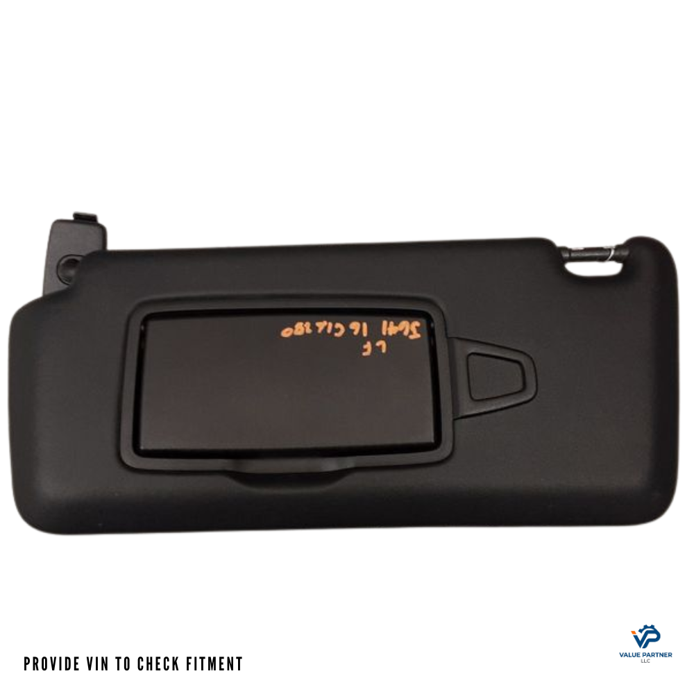 2015–2020 Mercedes-Benz GLA Class LH Driver Sunvisor Sun Visor with Mirror OEM — view 3