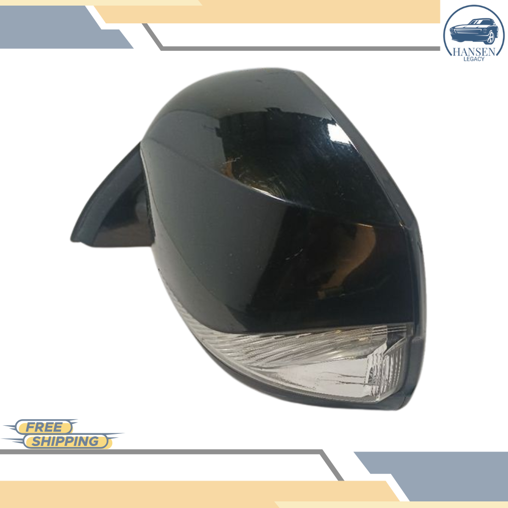 2017–2020 Infiniti QX60 Left Driver Side Door Mirror Assembly Black Power Heated — view 2