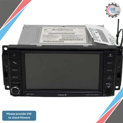 2013–2019 DODGE CARAVAN AM FM CD Navigation Radio Player Display Screen OEM RHB — view 1