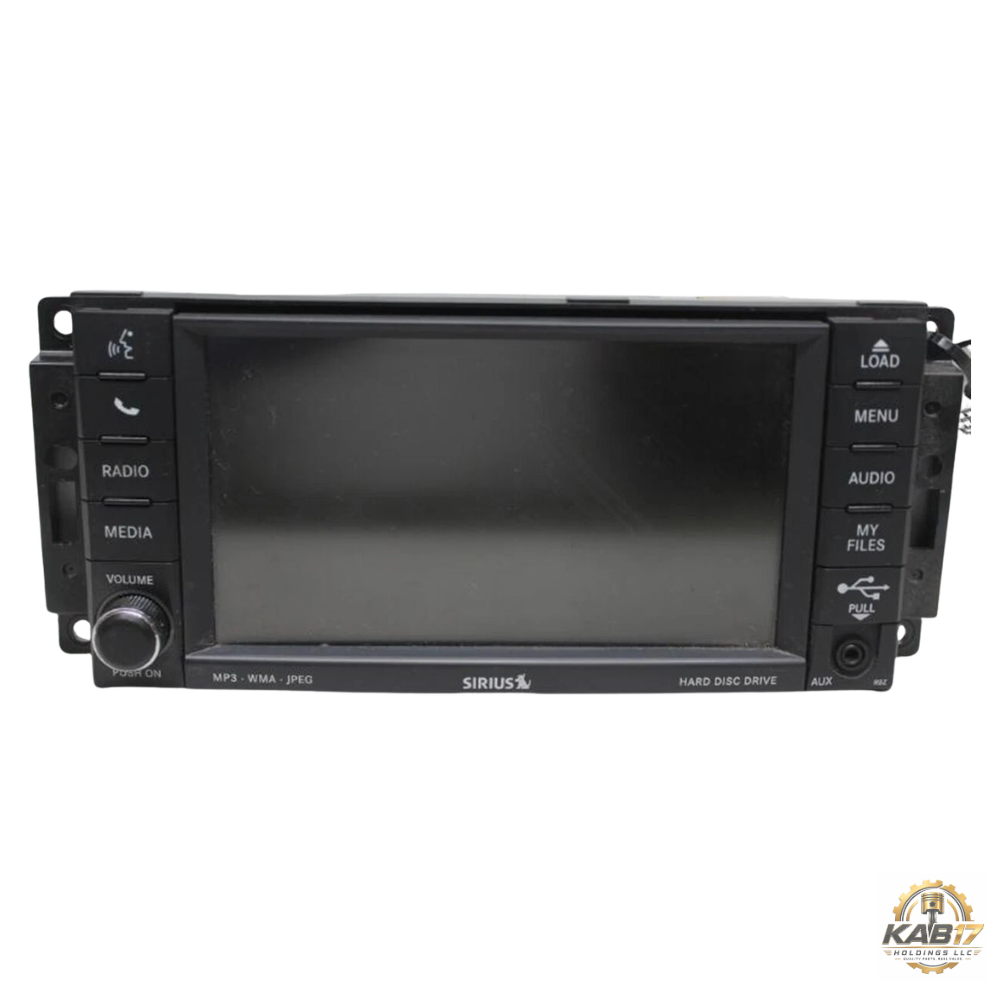 2010–2012 Dodge Ram 2500 3500 Radio AM FM DVD Player Radio Receiver ID RBZ OEM — view 1
