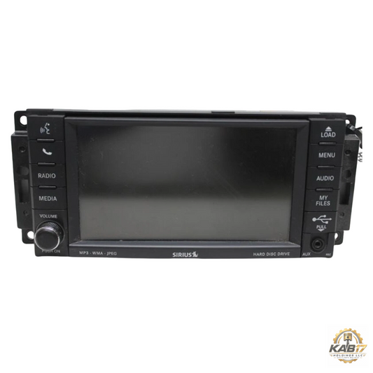 2010–2012 Dodge Ram 2500 3500 Radio AM FM DVD Player Radio Receiver ID RBZ OEM — view 1