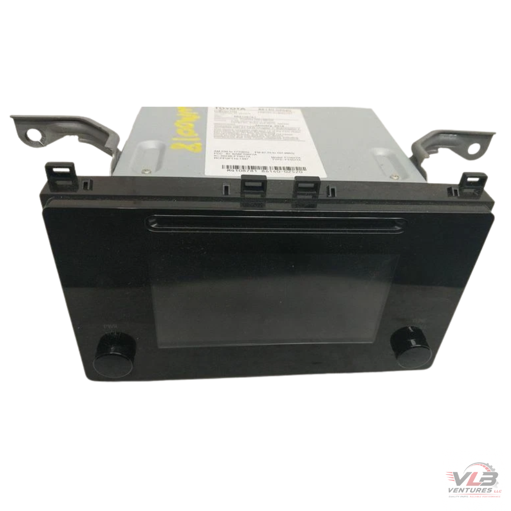 2017–2019 Toyota Corolla Radio Display Receiver 100639 OEM — view 1